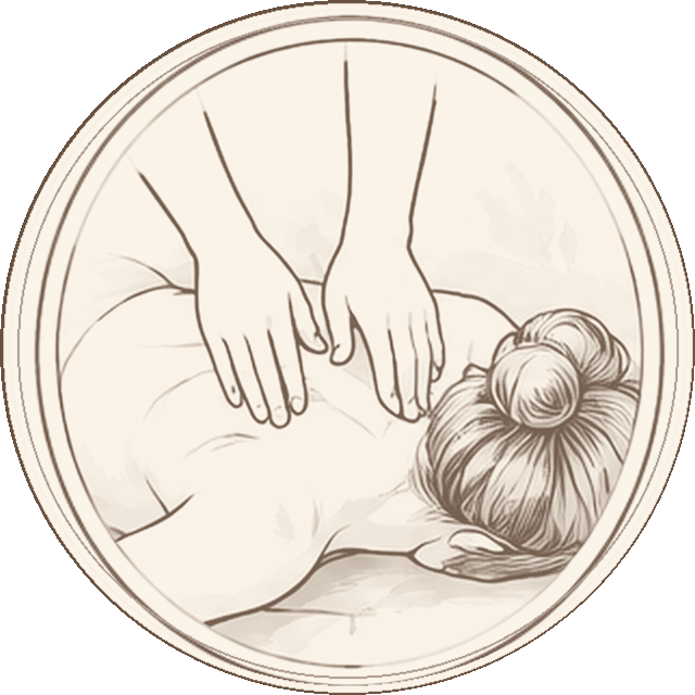 Deep Tissue Massage illustration