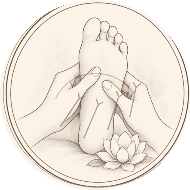 Lymphatic Drainage Massage illustration