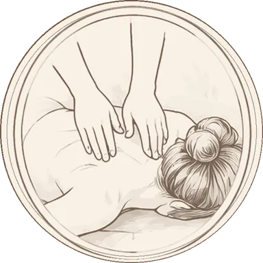 Deep Tissue Massage illustration
